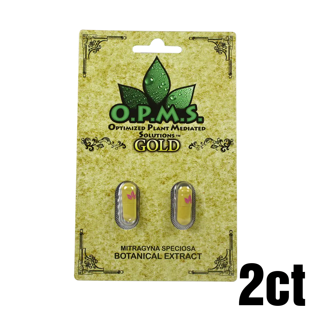 [Q-3028-03] OPMS EXTRACT SHOT/CAPSULES (Gold Capsules 2PK)