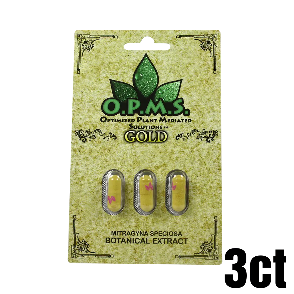 [Q-3028-04] OPMS EXTRACT SHOT/CAPSULES (Gold Capsules 3PK)