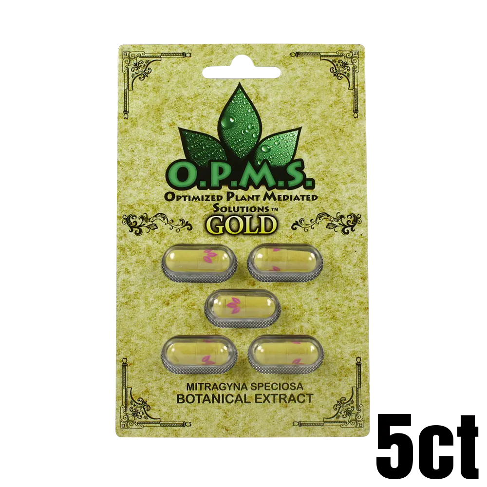 [Q-3028-05] OPMS EXTRACT SHOT/CAPSULES (Gold Capsules 5PK)