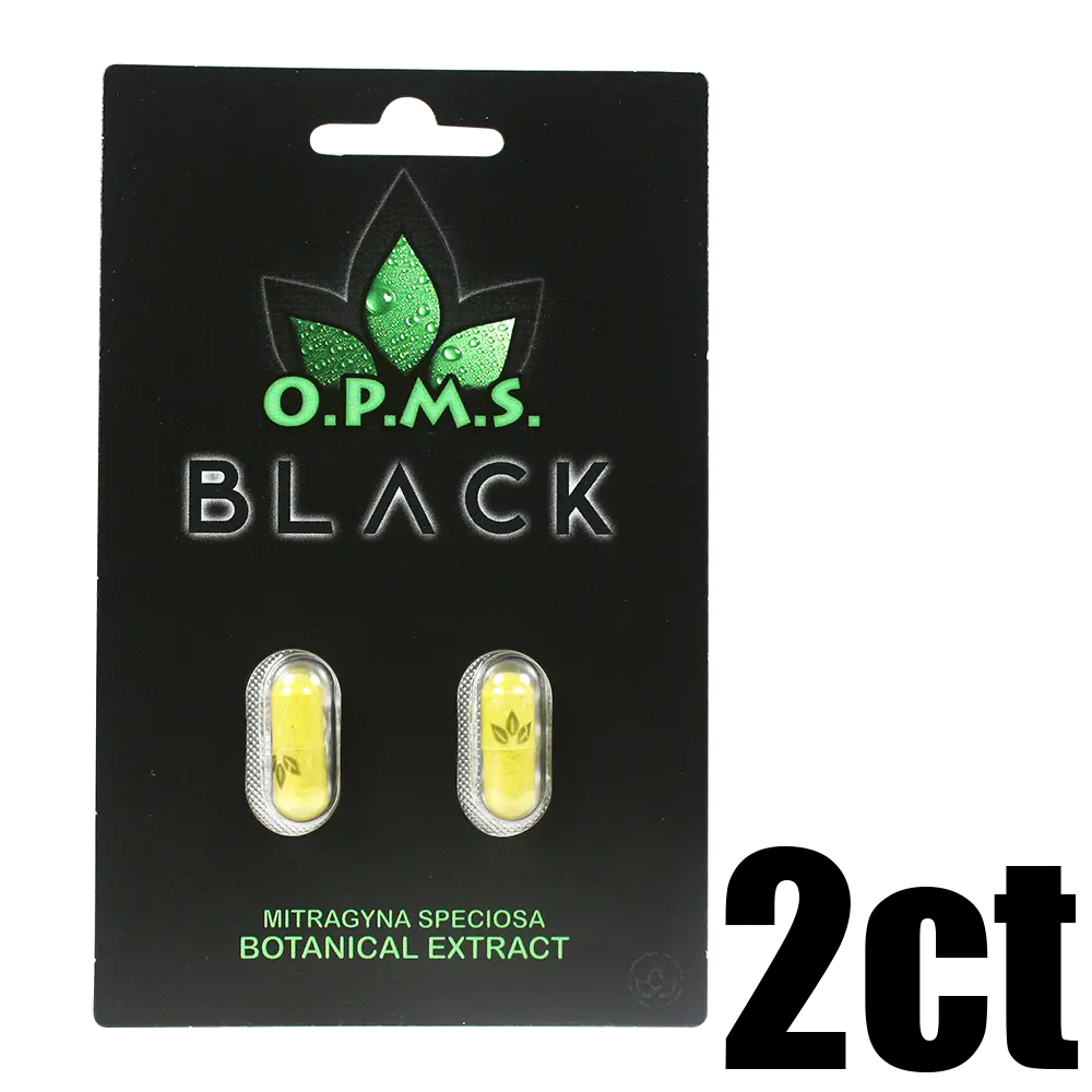 [Q-3028-06] OPMS EXTRACT SHOT/CAPSULES (Black Capsules 2PK)