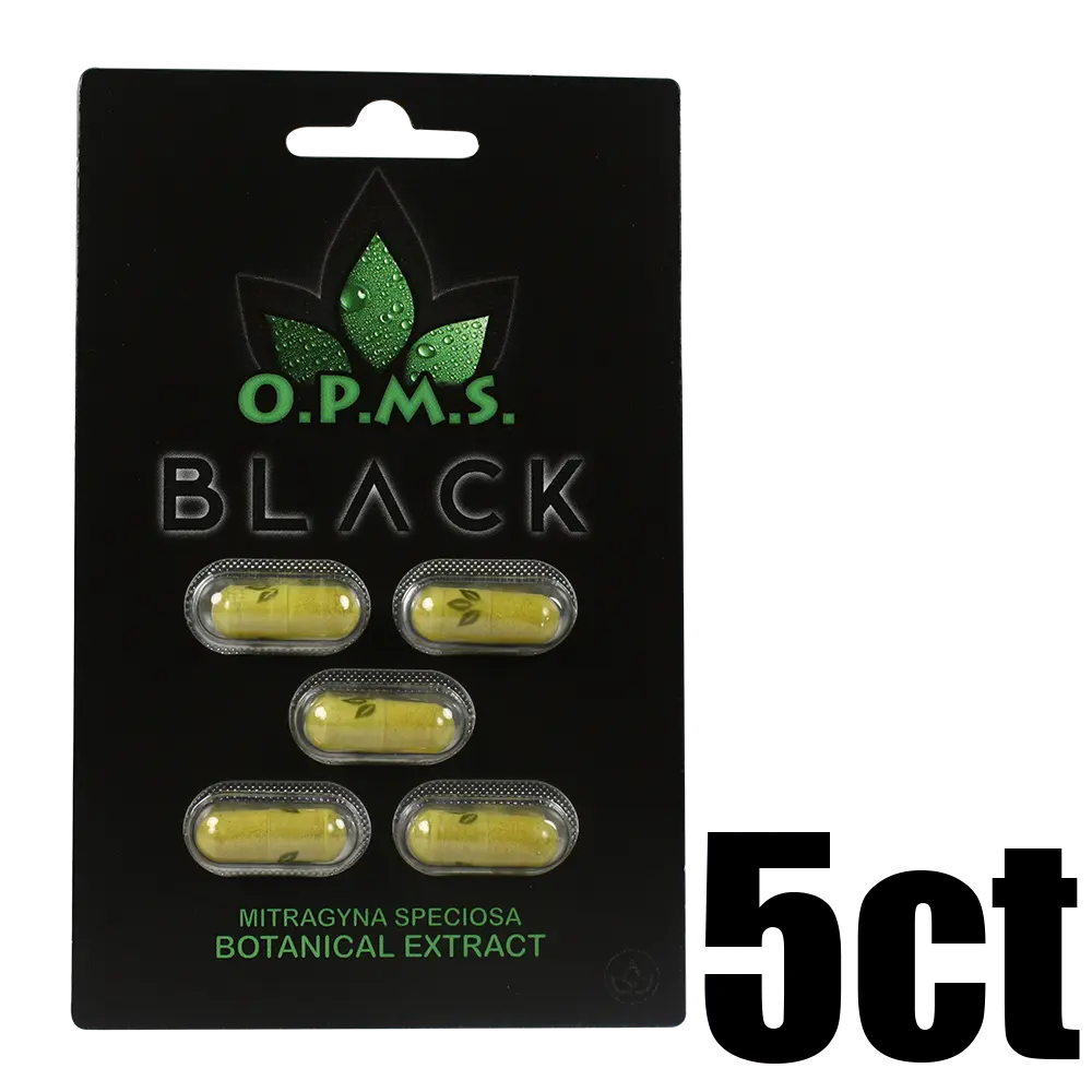 [Q-3028-08] OPMS EXTRACT SHOT/CAPSULES (Black Capsules 5PK)