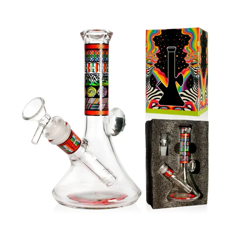 [T-1418-04] Phoenix Waterpipe Beaker (WP361 7 Inch)
