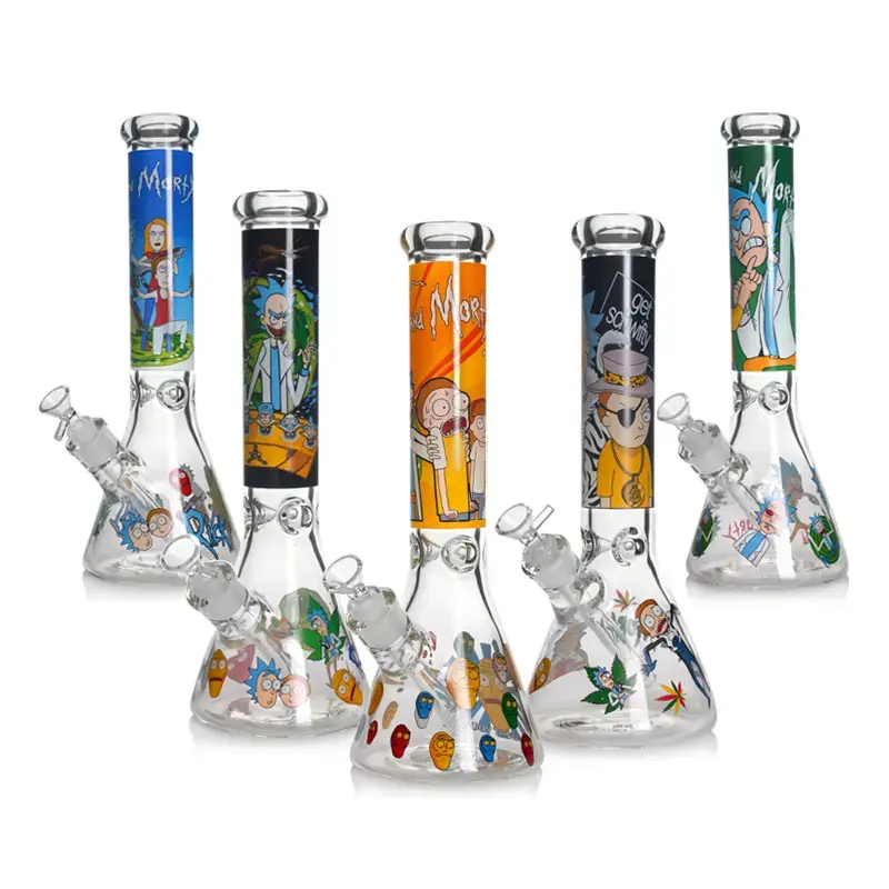 [T-1418-22] Phoenix Waterpipe Beaker (WP293 14")