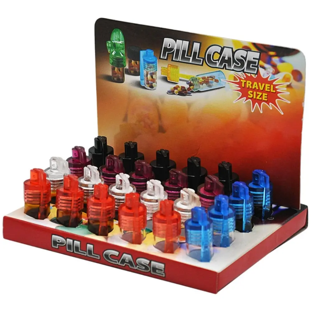 [Q-3060-03] PILL BOTTLE 24PCS DISPLAY BOX (56mm)