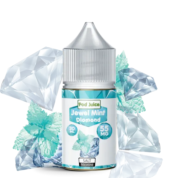 [Q-3094-03] POD JUICE 30ML (35MG, Jewel Mint Diamond)