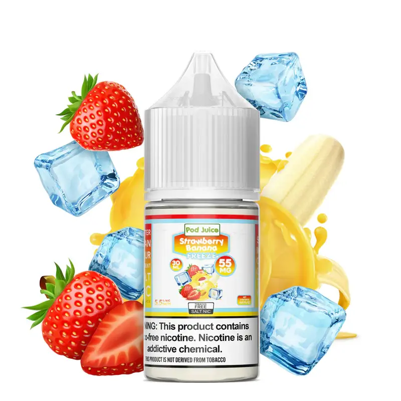 [Q-3094-19] POD JUICE 30ML (35MG, Strawberry Banana Freeze)