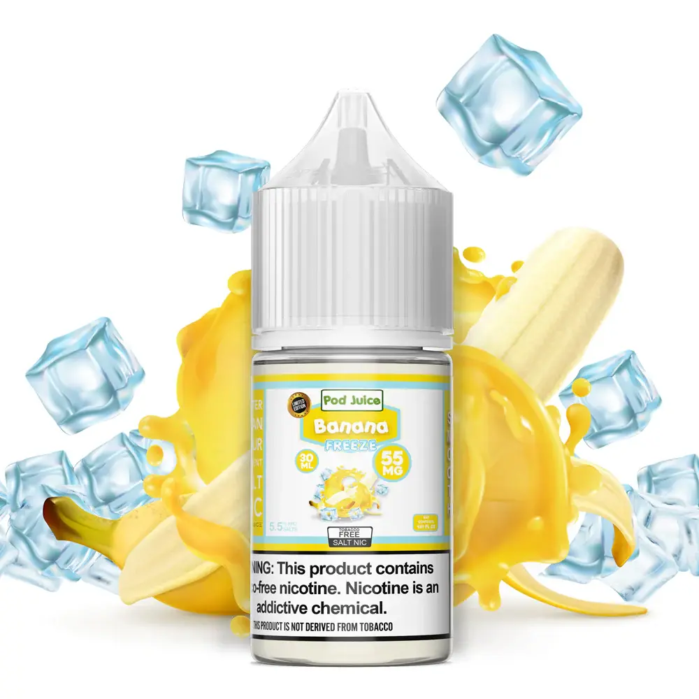 [Q-3094-08] POD JUICE 30ML (55mg, Banana Freeze)