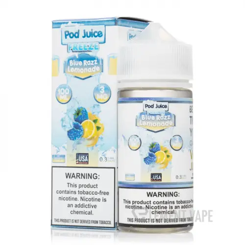 [Q-4319-15] POD JUICE FREEZE 100ML (3MG, Blue Razz Lemonade)
