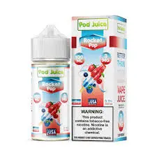 [Q-4319-25] POD JUICE FREEZE 100ML (3MG, Rocket Pop)