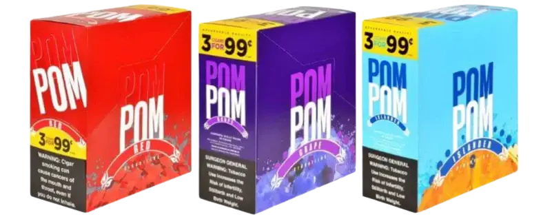 [T-1616-05] Pom Pom Cigarillos 15PK (Islander $.99)