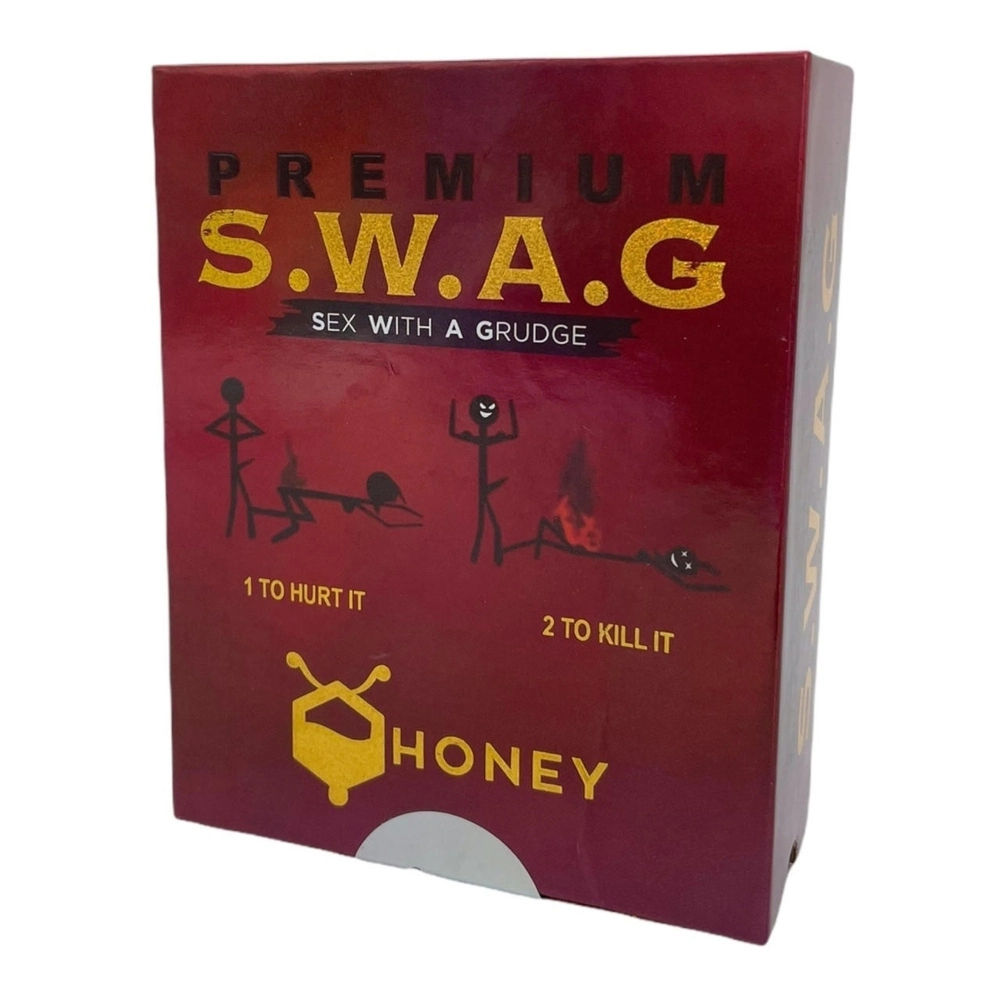 PREMIUM S.W.A.G SEX WITH A GRUDGE HONEY ENHANCEMENT 12 SACHETS