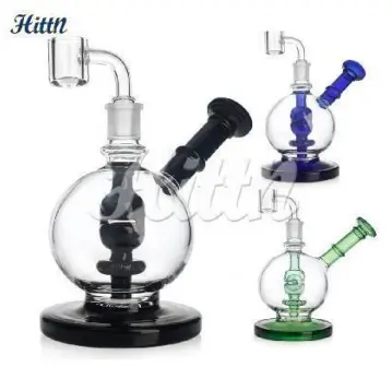 Pulsar Egg Perc Orb Oil Rig - 6" | 14mm quartz banger Mixed Color
