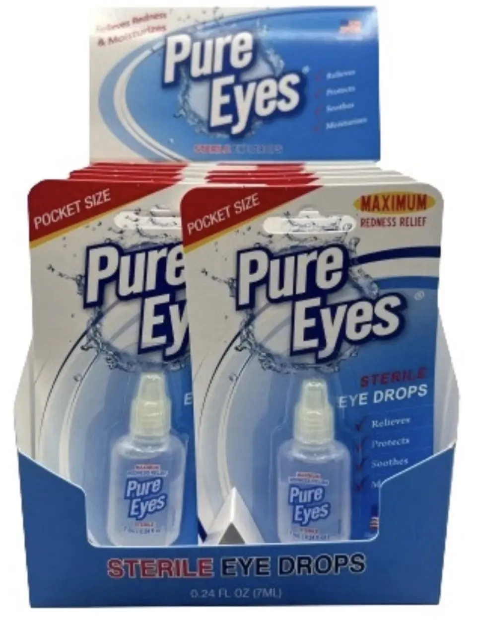 PURE EYES DROP 12PK