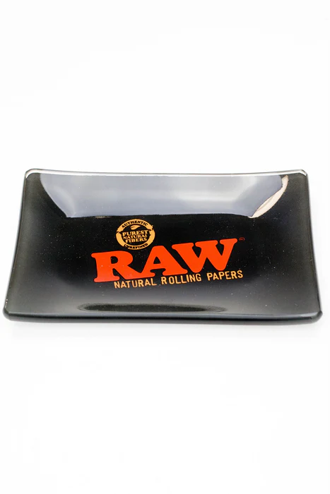 RAW GLASS ROLLING TRAY SMALL
