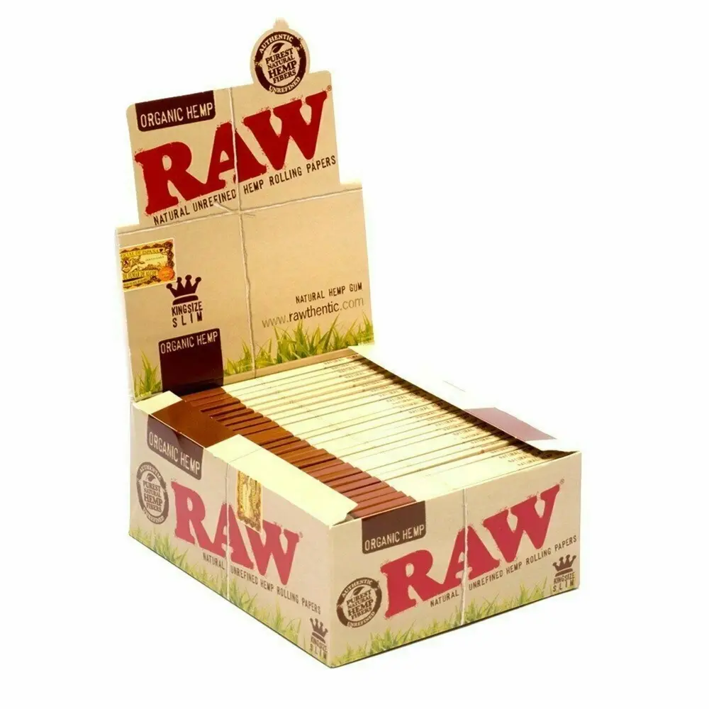 [Q-3192-01] RAW KING (ORGANIC SLIM 50CT)