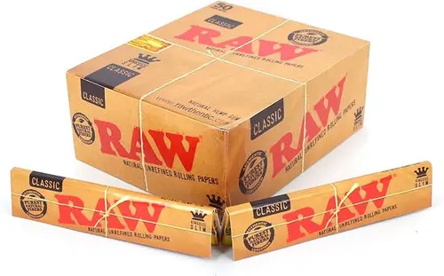 [Q-3193-07] RAW PAPER (CLASSIC KING SLIM 50CT)