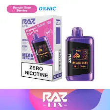 [Q-4475-03] Raz LTX 25K 16ML 0% NICOTINE FREE (bangin Sour Berries)
