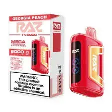 [Q-3209-35] RAZ TN9000 DISPOSABLE VAPE 5PK 12ML (Black Cherry Kiwi)
