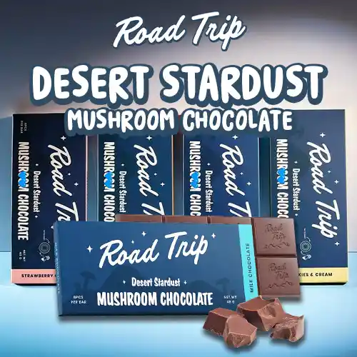 Road Trip Desert Stardust Mushroom Chocolate 10ct