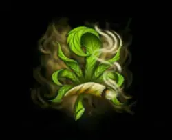 [T-1401-10] Rolling Tray18*14*1.5cm (LEAF)