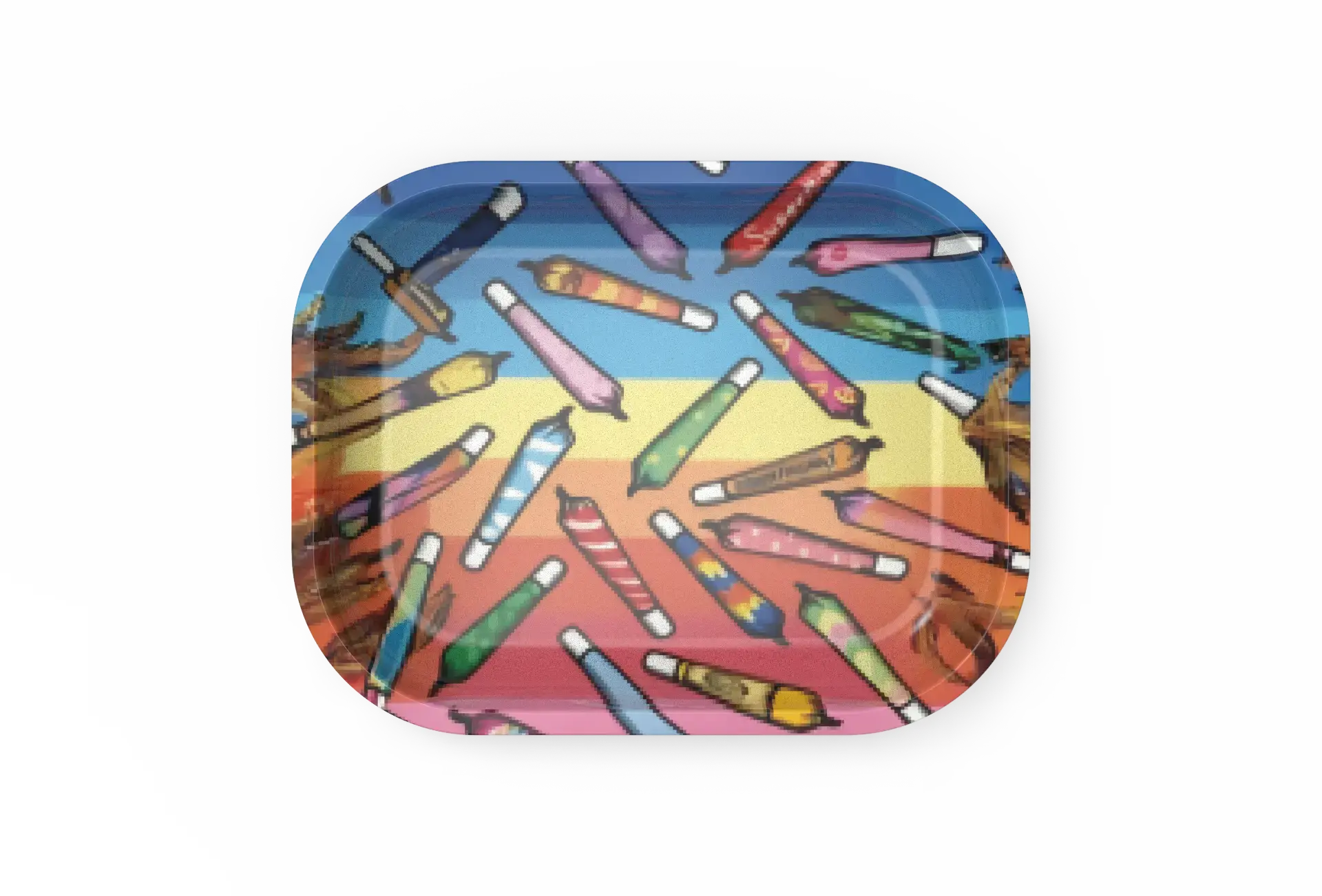 [T-1401-56] Rolling Tray18*14*1.5cm (Pre Roll)