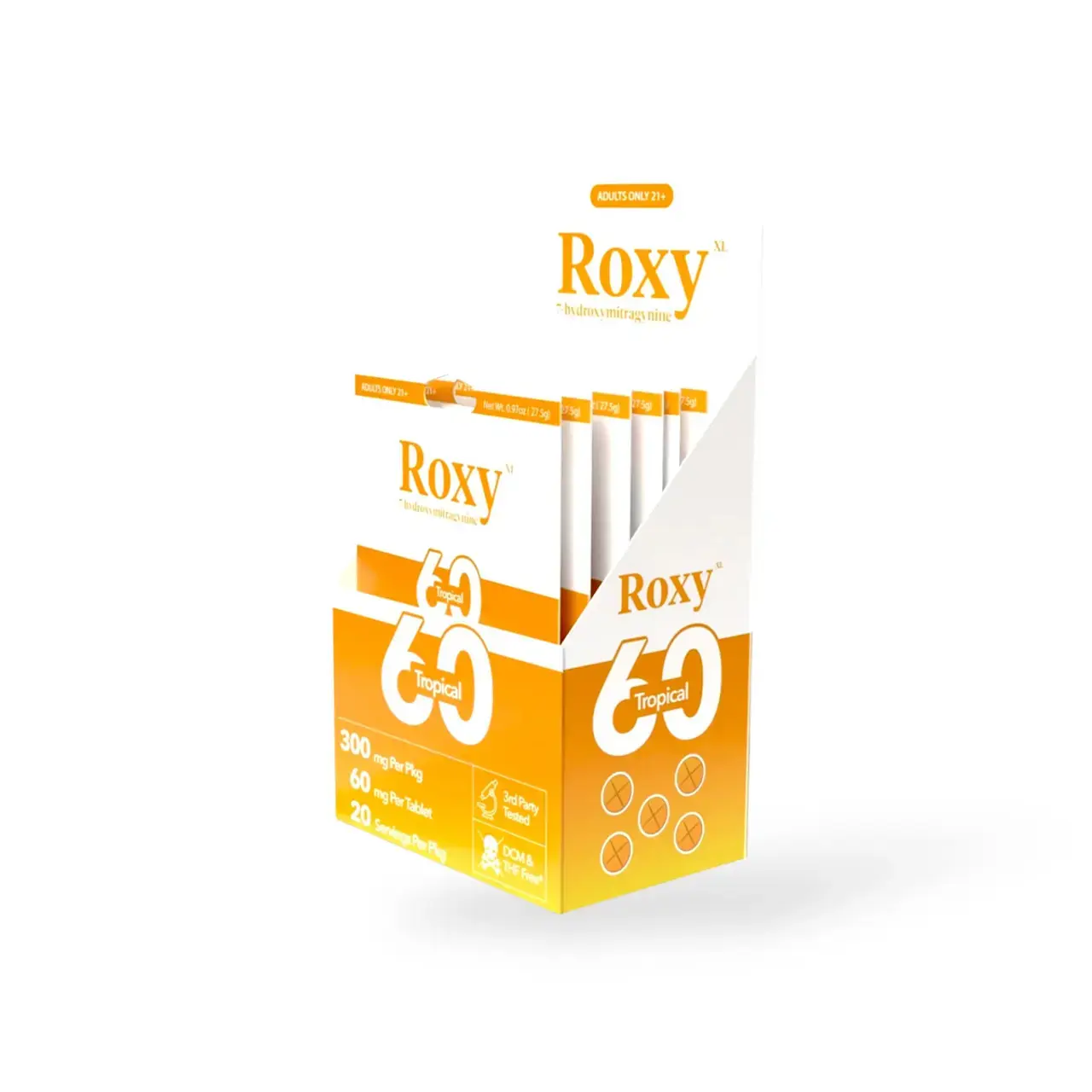 [T-1339-03] Roxy XL 5 Blister Pack x 10 Count Box 60mg (Triple Berry)