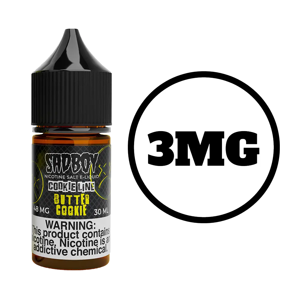 [Q-3288-03] SADBOY COOKIE LINE 100ML (3MG, Butter Cookie)
