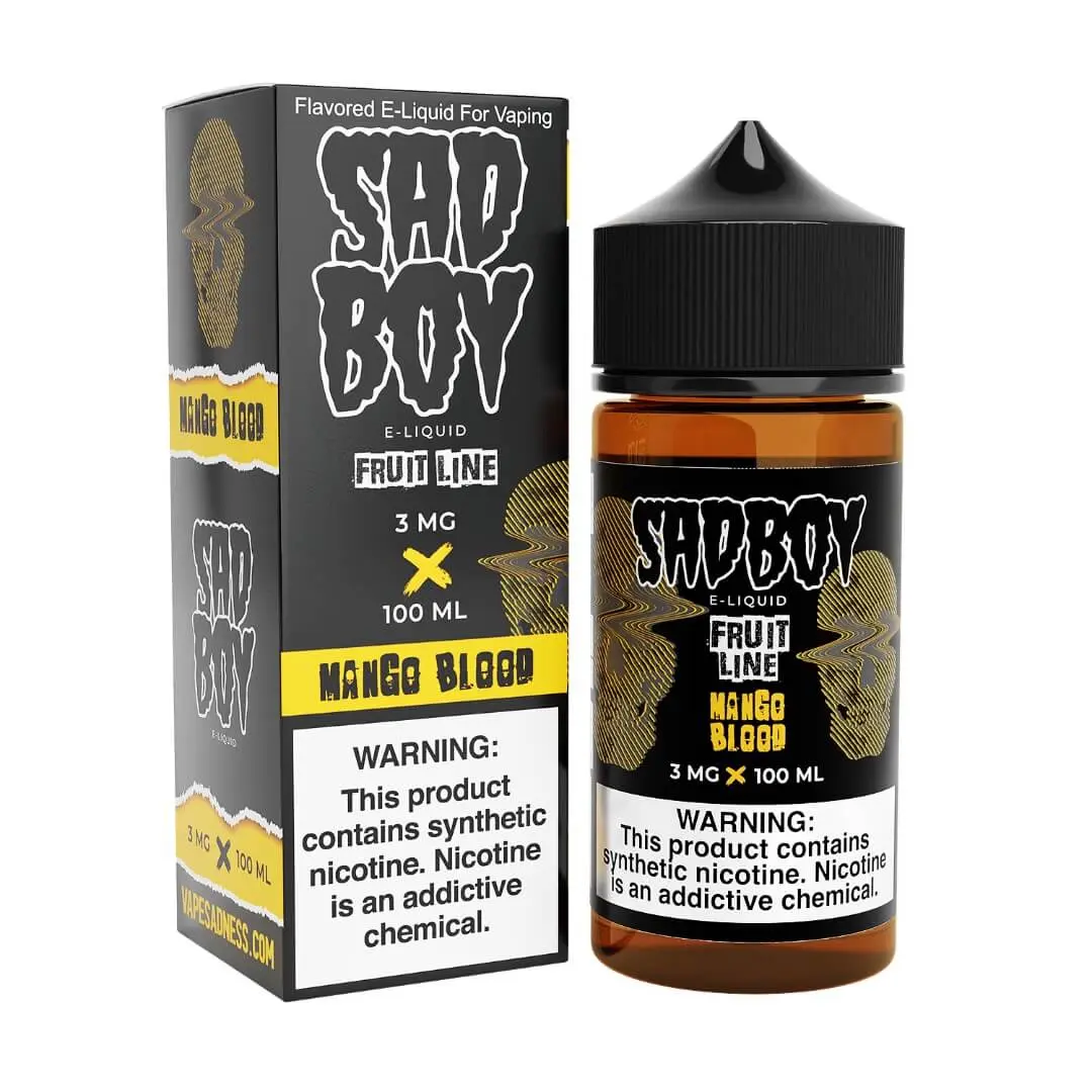 [Q-3289-13] SADBOY FRUIT LINE 100ML (6mg, Mango Blood)
