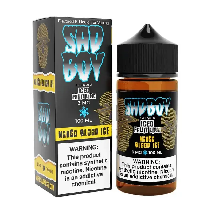 [Q-3289-14] SADBOY FRUIT LINE 100ML (6mg, Mango Blood Ice)