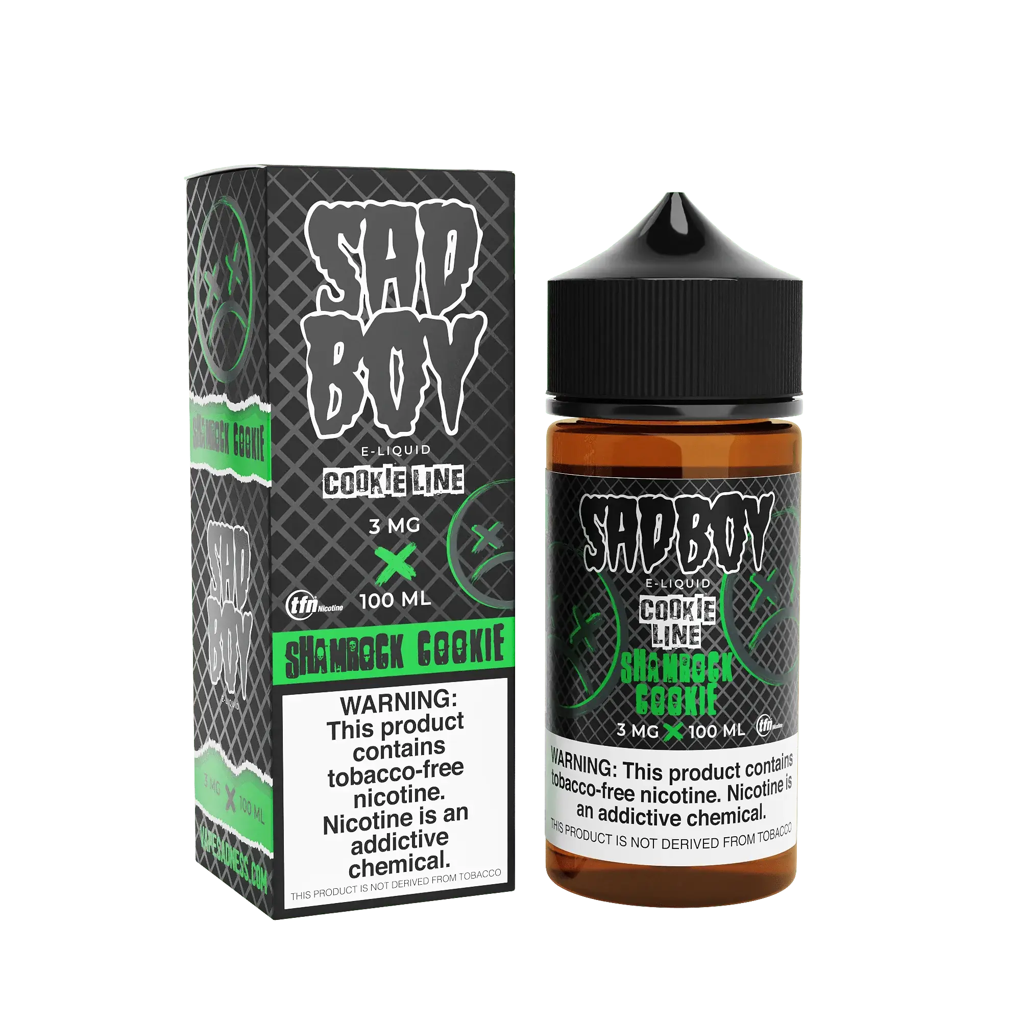 [Q-3285-46] SADBOY SALTS 30ML (48mg, Shamrock)