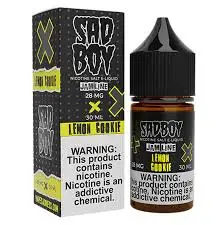 [Q-3285-20] SADBOY SALTS 30ML (48mg, Lemon Jam Cookie)
