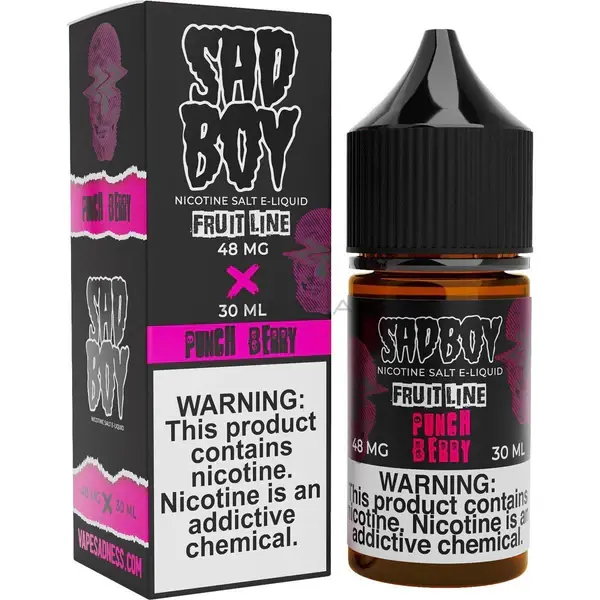 [Q-3285-49] SADBOY SALTS 30ML (28mg, Punch Berry)