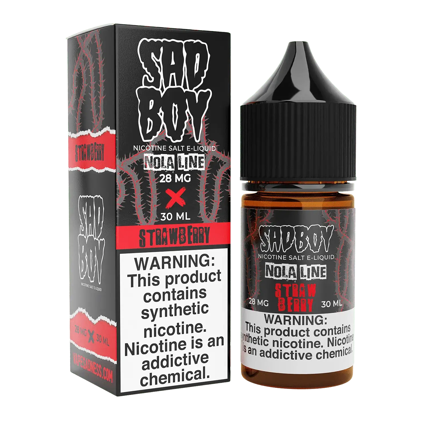[Q-3285-33] SADBOY SALTS 30ML (28mg, Berry Nola)