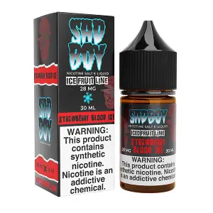 [Q-3285-03] SADBOY SALTS 30ML (28mg, Strawberry Blood Ice)