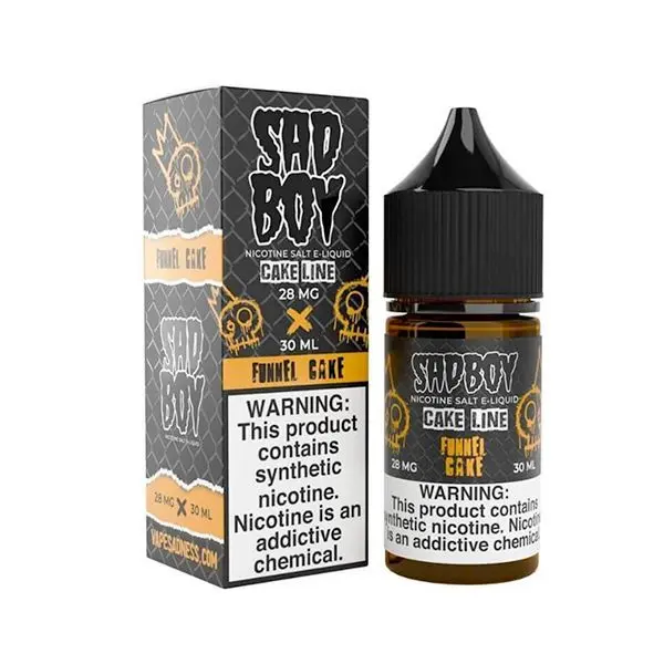 [Q-3285-08] SADBOY SALTS 30ML (28mg, Funnel Cake)
