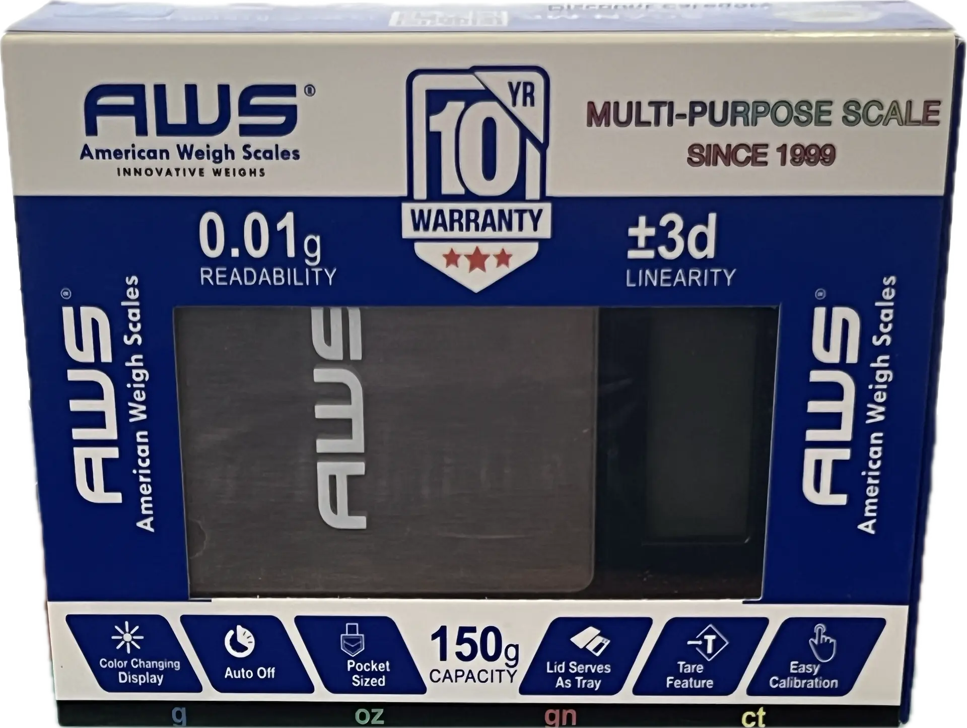 SCALE AWS 150G X 0.01G POCKET LARGE AC