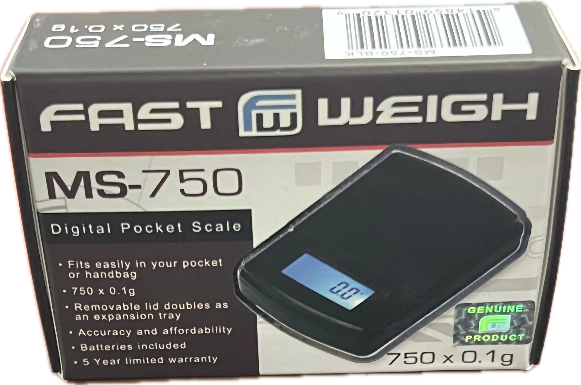 SCALE FAST WEIGH Multi-Purpose MS-750 X 0.1G