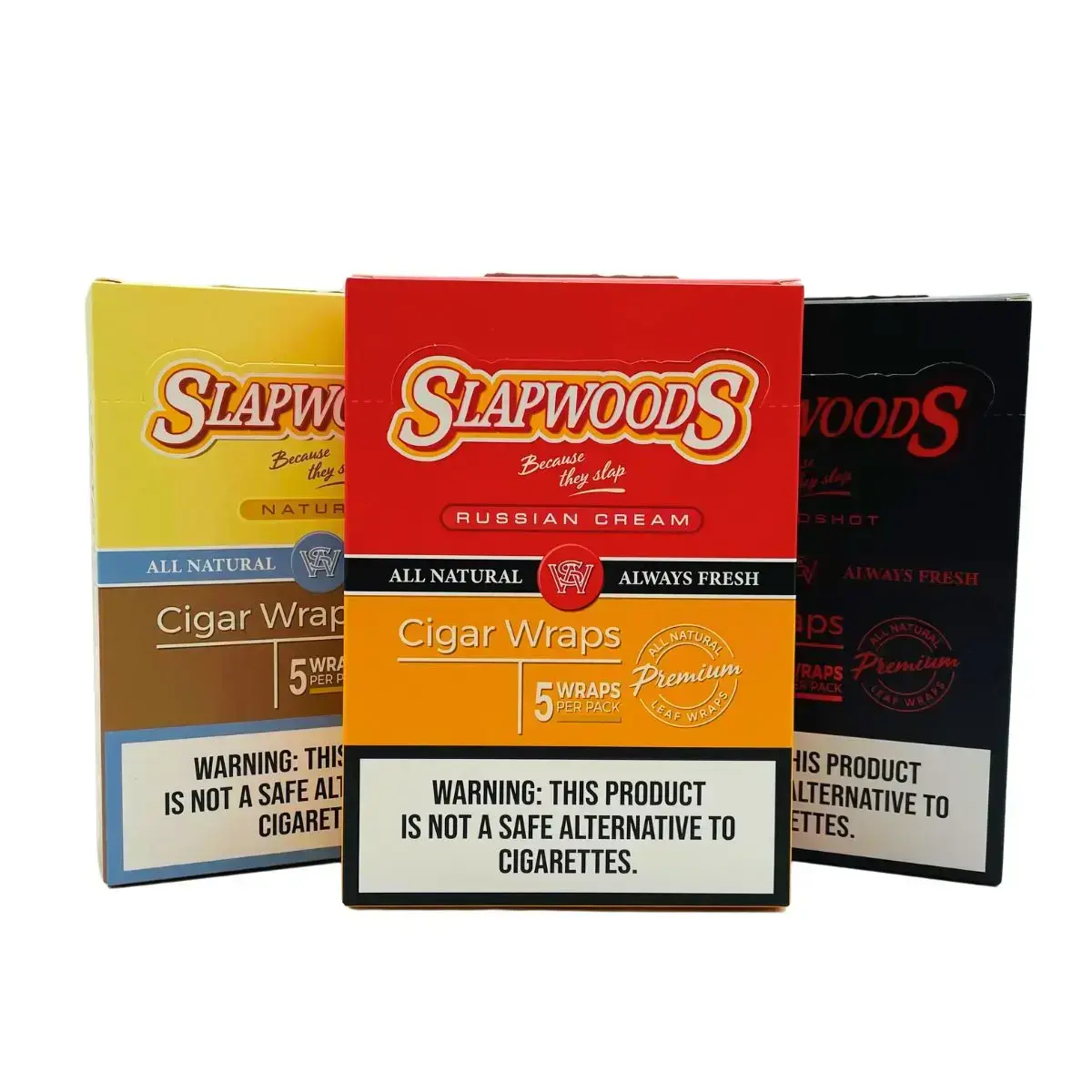 [T-1537-03] SlapWoods Wrap $6.99 (Natural)
