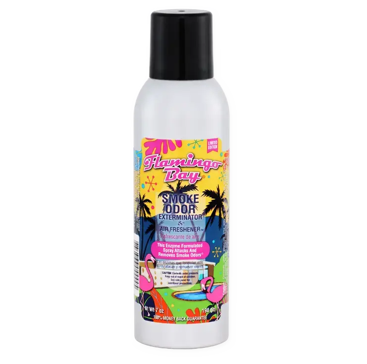 [Q-3571-53] SMOKE ODOR SPRAY 7OZ (Flamingo bay)