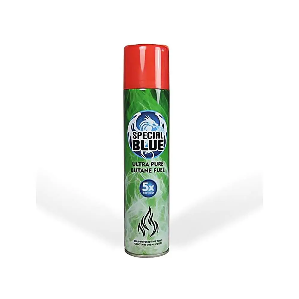 SPECIAL BLUE 90ML BUTANE LIGHTER FLUID DISPLAY OF 12CT