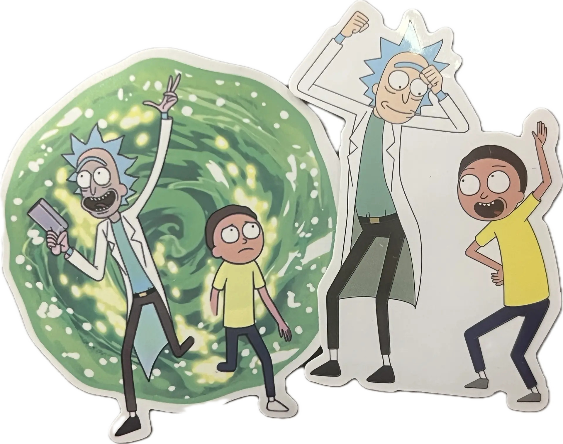 [Q-4232-02] STICKERS 100PCS PACK (Rick & Morty)