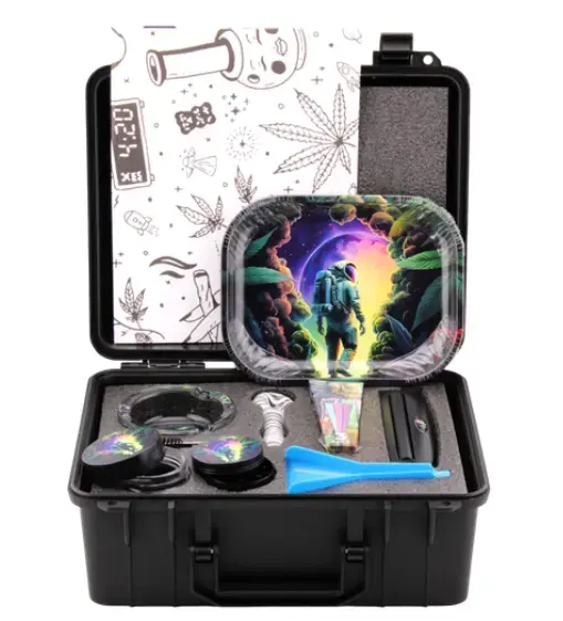 [T-1494-03] Suitcase Paster Set (Space Moon)