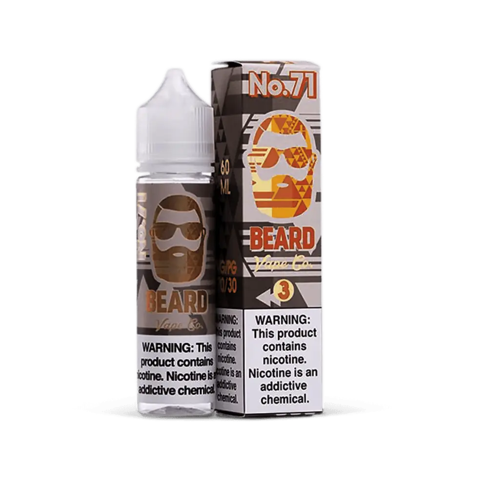 THE BEARD NO. 71 0.3% 120ML (SWEET AND SOUR SUGAR PEACH)