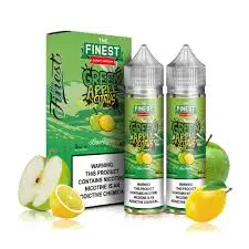 [Q-3674-12] THE FINEST 2X60ML (3mg, Green Apple Citrus)