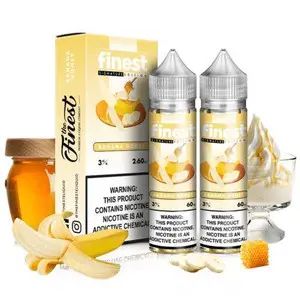 [Q-3674-04] THE FINEST 2X60ML (6mg, Banana Honey)