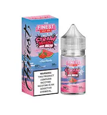 [Q-3675-08] THE FINEST SALTNIC 30ML (30mg, Straw Melon Sour Belts Menthol)