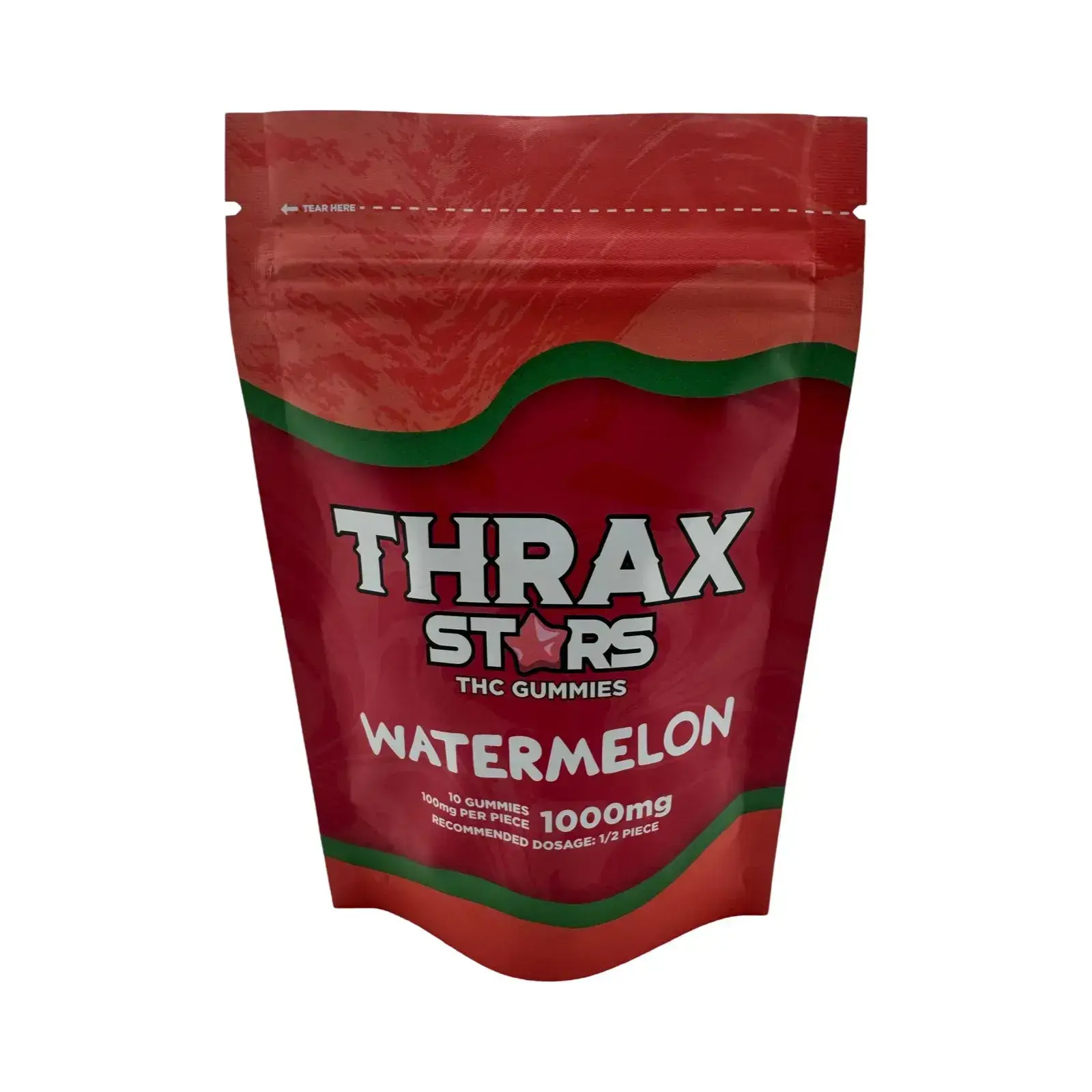 THRAX GUMMIES 10 STARS Delta 8 1000MG