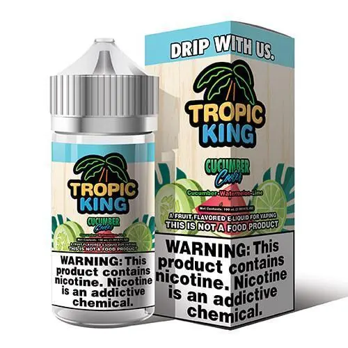 [Q-3701-10] TOPIC KING 100ML (6mg, Cucumber Cooler)