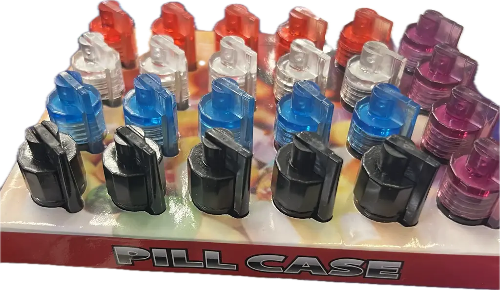 TRAVEL PILL CONTAINER 24CT DISPLAY