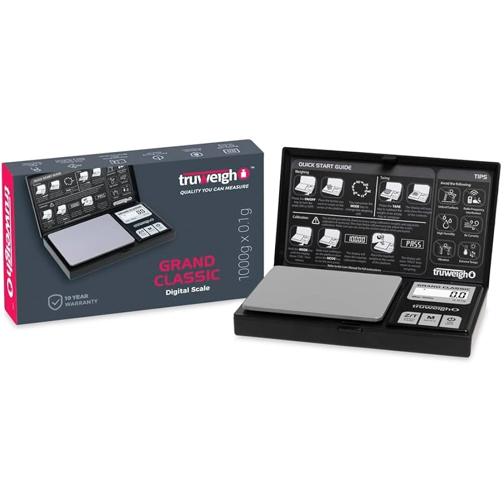 TRUWEIGH LUX DIGITAL SCALE 1000G X 0.1G